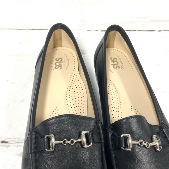 SAS Metro Shoes Women’s 11.5N Black Loafer Smooth Tripad Comfort Horse Bit. - Picture 7 of 12